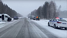 В ДТП под Новосибирском погибла пассажирка рейсового микроавтобуса