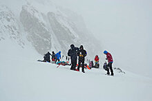 Белорусские альпинисты попали на Монблане в снежный шторм