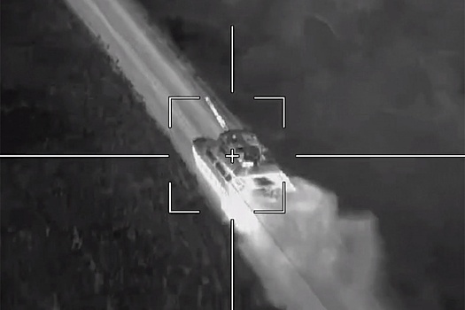 Минобороны показало кадры уничтожения двух танков Leopard в Харьковской области