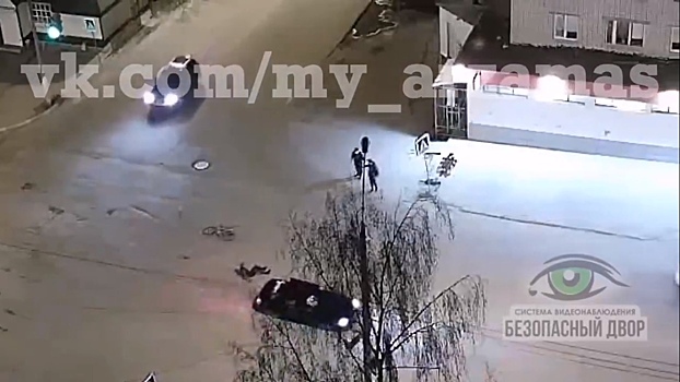 Арзамасский водитель сбил велосипедиста на повороте