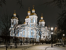 Никольский собор получил новую художественную подсветку