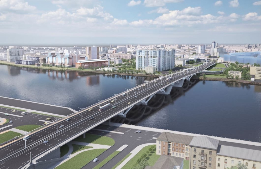 В Петербурге построят еще три больших моста через Неву