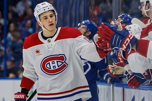 Канадцы о Демидове, набравшем 2 очка в игре с «Тампой»: имеет все перспективы вырасти в суперзвезду