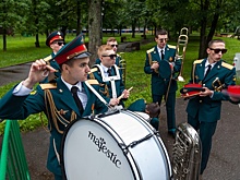 Один из лучших военных оркестров выступит в субботу в Перовском парке