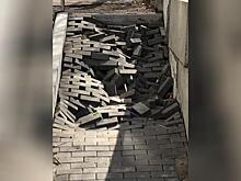 В Чите обрушился пандус на недавно отремонтированном участке улицы Бабушкина