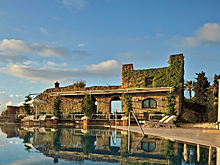 Лаунж-зона Bubbles Garden в Belmond Hotel Caruso