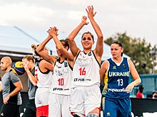 Женская сборная России по баскетболу 3х3 победила Украину и с первого места вышла в плей-офф чемпионата Европы