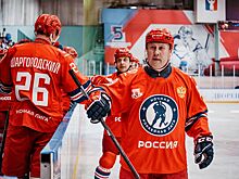 В Норильске прошёл пятый благотворительный матч Ночной хоккейной лиги с участием легенд советского и российского хоккея