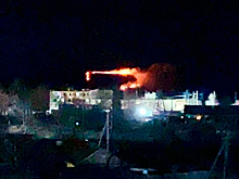 В Магаданской области горит остров Недоразумения