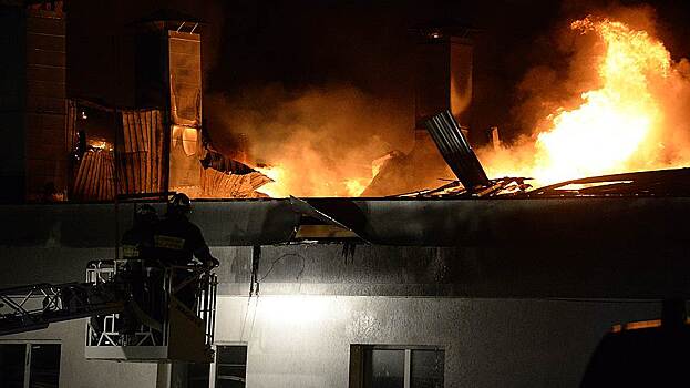 Пожар на складе в Москве ликвидирован