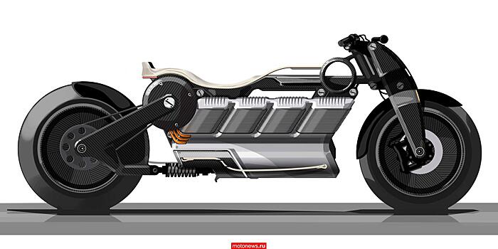 Curtiss Motorcycles создаст первый в мире мотоцикл с электромотором V8