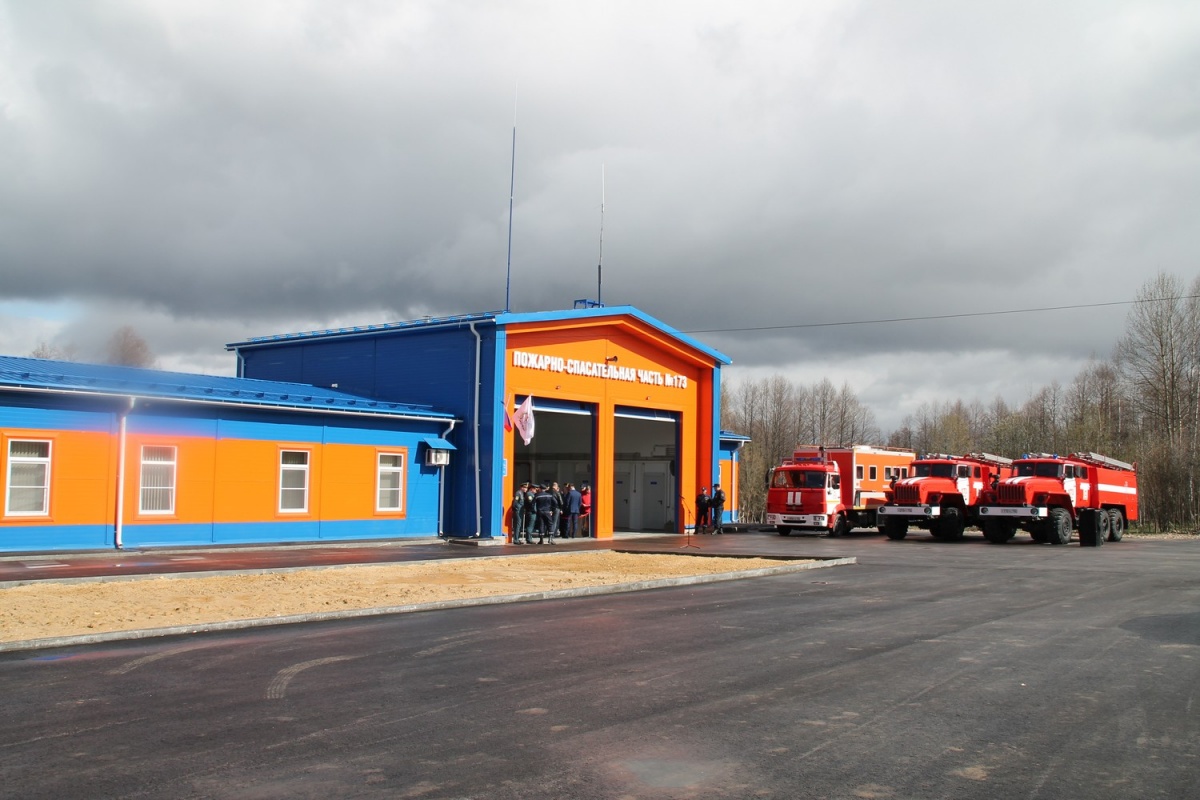 В Чкаловском округе открылась новая пожарная часть