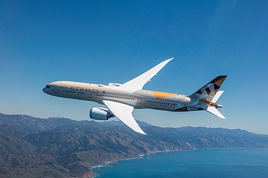 Etihad Airways запускает флагманский Boeing 787-9 в Бейрут