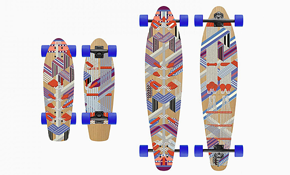 Hermes выпустил линию скейтбордов и лонгбордов