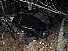 На трассе под Саратовом разбилась легковушка