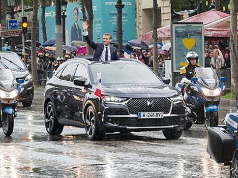 Автомобилем президента Франции стал кроссовер Citroen DS 7