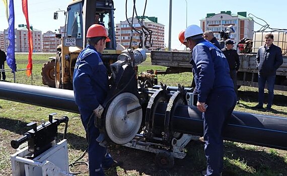 В Нурлате стартовало строительство новой системы водоснабжения