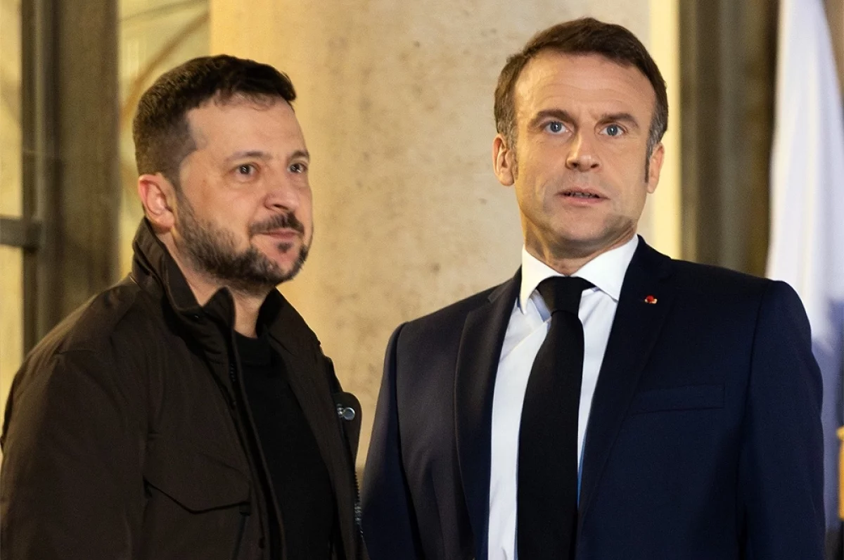 Зеленский попросил у Макрона ракеты к системам ПВО SAMP/T и денег на дроны