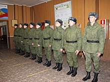 Челябинская область отправила призывников в Президентский полк