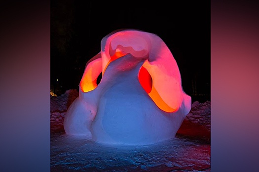 Только тёркой и лопатой: новосибирцы победили на фестивале снежных скульптур в Финляндии