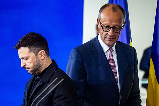 Зеленский и Мерц обсудили коррупционный скандал на Украине