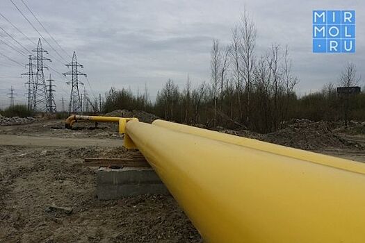 В Дагестане село осталось без газа из-за наезда машины на газопровод