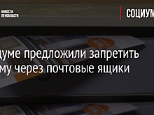 В Госдуме предложили запретить рекламу через почтовые ящики