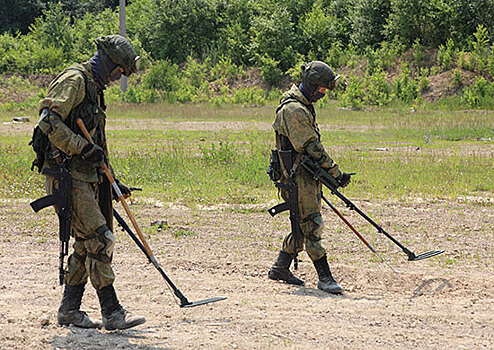 В Хабаровском крае с военными инженерами ВВО проведено тактико-специальное учение