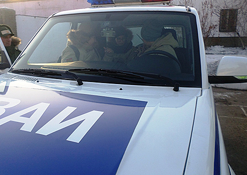 Инспекторы ВАИ ВВО в Забайкалье провели акцию «Внимание! Дети!»