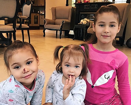Было — стало: как за пару лет повзрослели три дочери Джигана и Самойловой