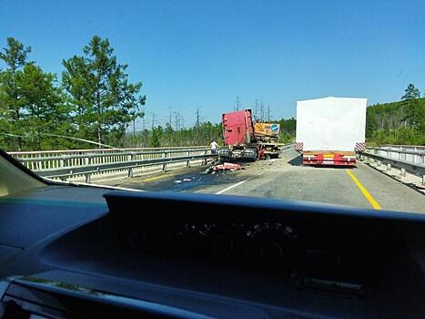 Страшное ДТП с большегрузами произошло на трассе «Амур»