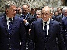 Путин проведет переговоры с президентом Финляндии