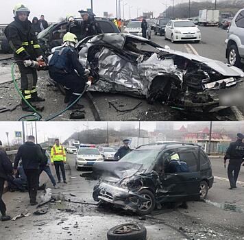 Во Владивостоке два водителя погибли в ДТП