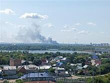 В Самаре более 50 человек тушили пожар на ул. Грозненской