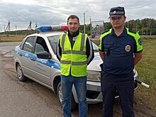 В Башмакове травмированному ребенку помогли сотрудники ГИБДД