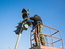 На Немировича-Данченко погасли светофоры: собирается пробка