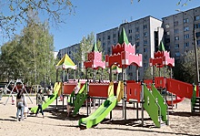В Московском районе появится три детских и три спортивных площадки