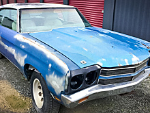 Редкий Chevrolet Chevelle выставили на продажу за 350 тысяч рублей
