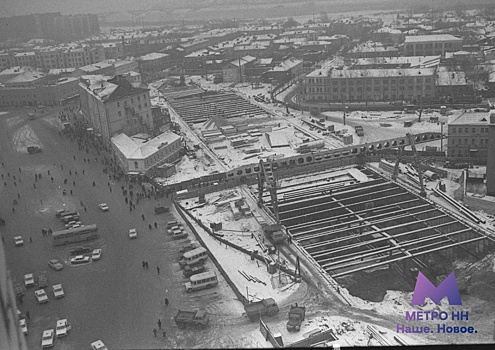 Опубликовано фото площади Революции в Нижнем Новгороде 80-х годов