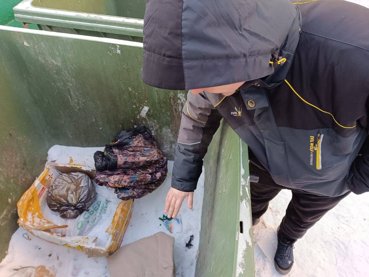 В Новосибирске направлено в суд дело о младенце в мусорном баке