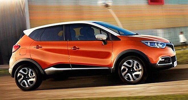 Появилось первое фото кроссовера Renault Captur для России
