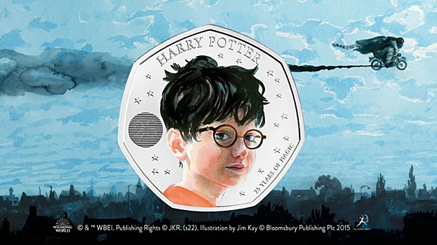 В Великобритании выпустили монеты с Гарри Поттером