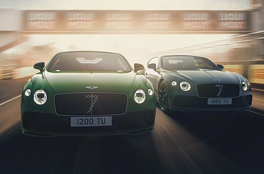 Новую спецверсию Bentley Continental GT посвятили гонке трехлетней давности