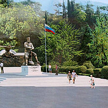 В Крыму установили памятник императору Александру III