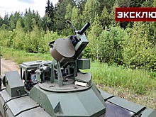 В Подмосковье испытали наземный дрон с системой автоприцеливания