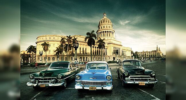 Машины времени или американская классика на улицах Кубы