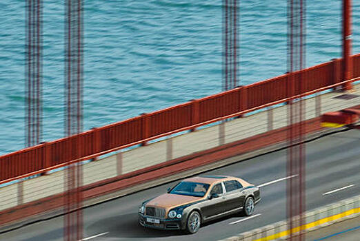 В Bentey сделали масштабируемый снимок Mulsanne