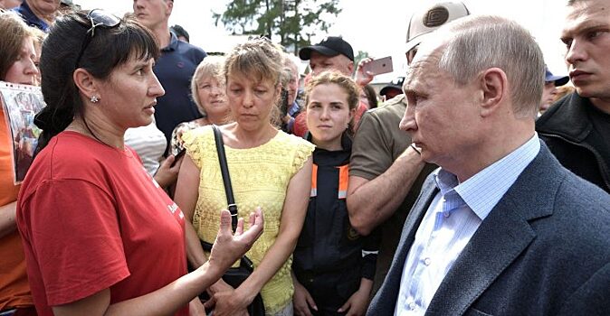 Путин даст личную оценку последствиям наводнения в иркутском Тулуне