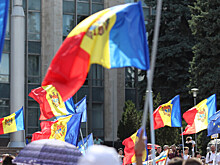 Митинг в поддержку европейского курса властей Молдовы прошел в Кишиневе