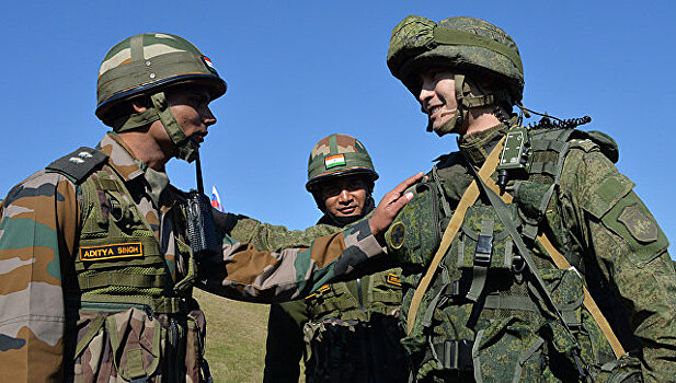 Россия и Индия договорились продолжить совместные военные учения